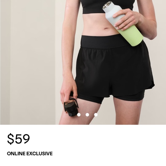 Athleta Pants - SOLD Athleta RUNNING SHORTS
